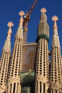 Sagrada Familia Barselona, İspanya.