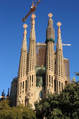 Sagrada Familia Barselona, İspanya.