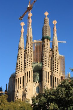 Sagrada Familia Barselona, İspanya.