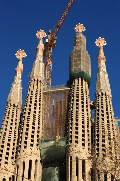 Sagrada Familia in Barcelona, Spain. — Stock Photo, Image