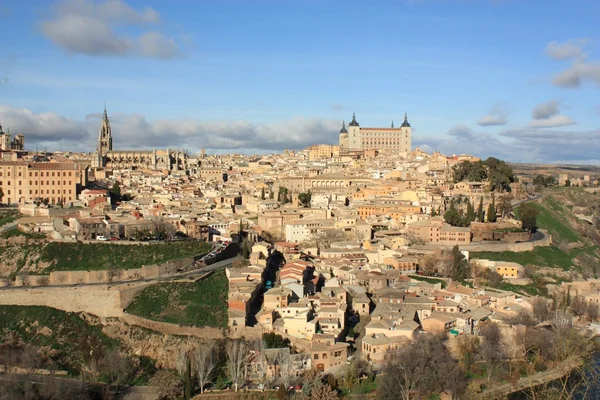 Ciudad de Toledo, antigua capital de España . — Foto de Stock
