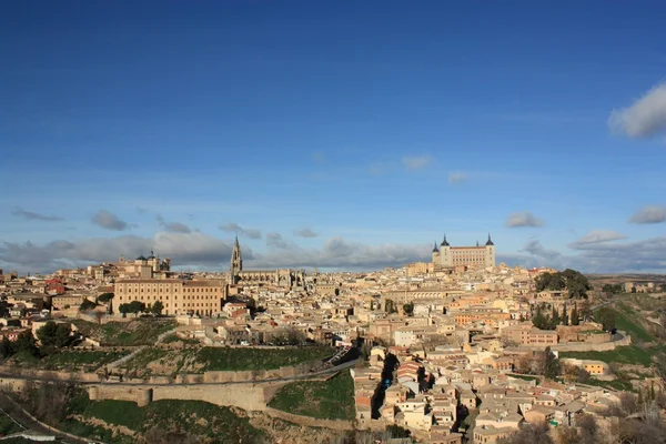 Toledo-stadt, ehemalige hauptstadt spaniens. — Stockfoto