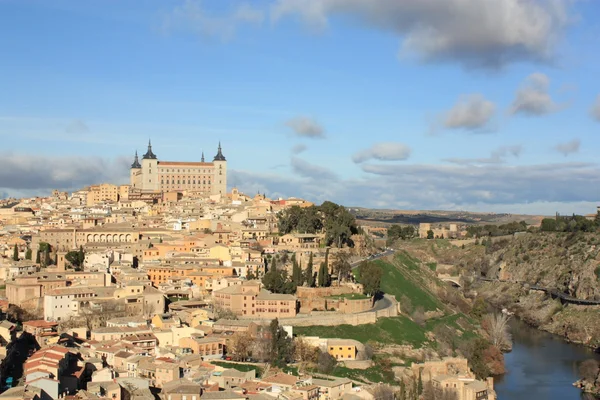 Toledo-stadt, ehemalige hauptstadt spaniens. — Stockfoto