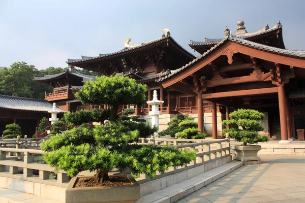 Chi lin boeddhistische tempel, hong kong. — Stockfoto