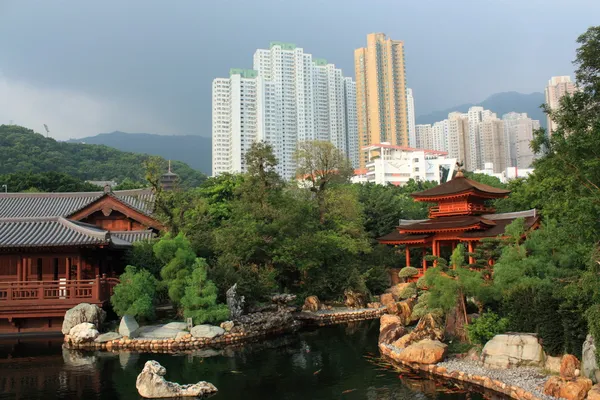 Chi lin buddyjskiej świątyni, hong kong. — Zdjęcie stockowe