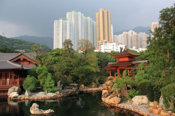 Chi lin buddyjskiej świątyni, hong kong. — Zdjęcie stockowe