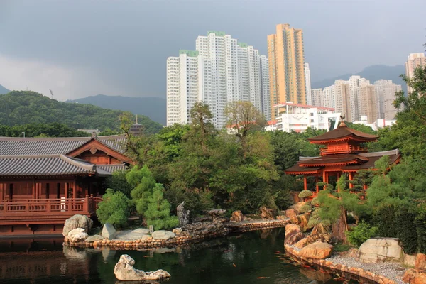 Chi lin buddyjskiej świątyni, hong kong. — Zdjęcie stockowe