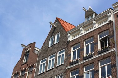 Amsterdam kanal evleri