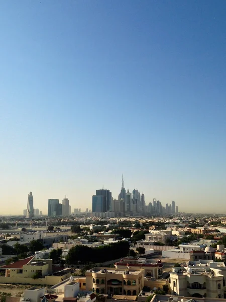 Dubai downtown bölgesinde, Birleşik Arap Emirlikleri — Stok fotoğraf