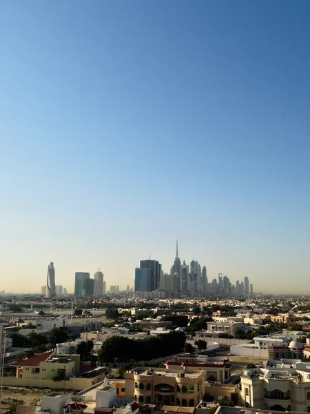 Centra čtvrti Dubaj, Spojené arabské emiráty — Stock fotografie