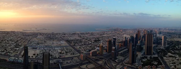 Het downtown district Dubai, Verenigde Arabische Emiraten — Stockfoto
