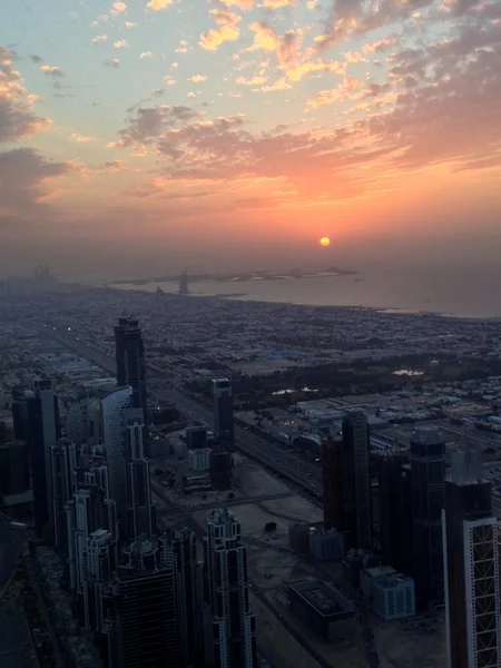 Dubai downtown bölgesinde, Birleşik Arap Emirlikleri — Stok fotoğraf