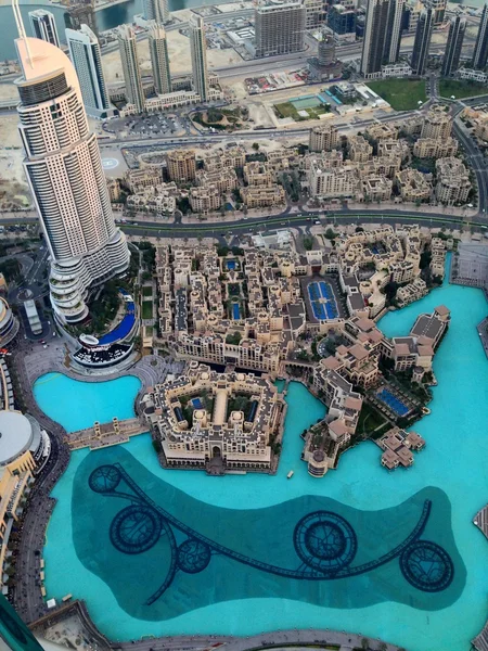 Dubai downtown bölgesinde, Birleşik Arap Emirlikleri Stok Fotoğraf