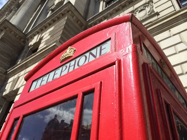 लंडन रेड टेलिफोन बूथ — स्टॉक फोटो, इमेज