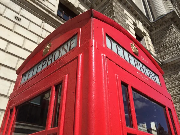 Cabina telefonica rossa di Londra — Foto Stock