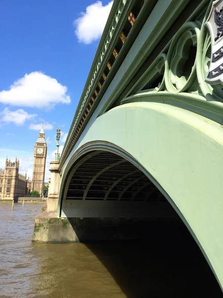 Биг Бен и палаты парламента в Лондоне, uk. — стоковое фото