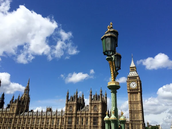 Grand ben et les chambres du parlement à Londres, Royaume-Uni. — Photo