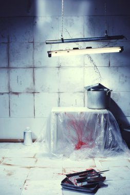 eski mutfak kan bıçaklar