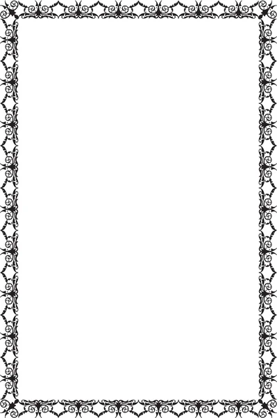 Ornate classic frame — Stock Vector