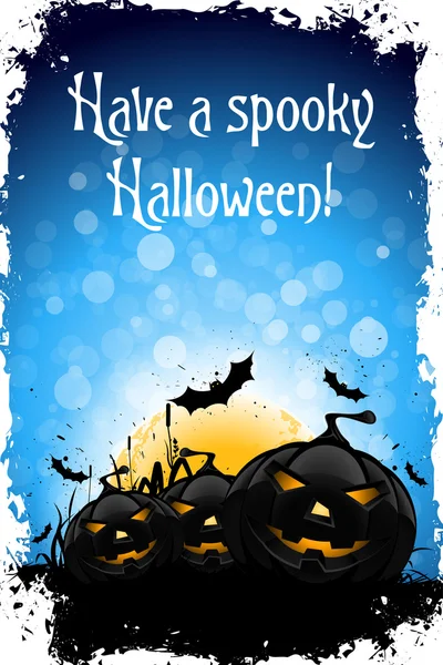 Grungy halloween fundo — Vetor de Stock