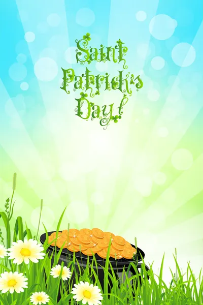 Saint Patricks Day Background — Stock Vector