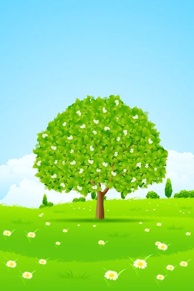Φόντο δένδρου — Διανυσματικό Αρχείο