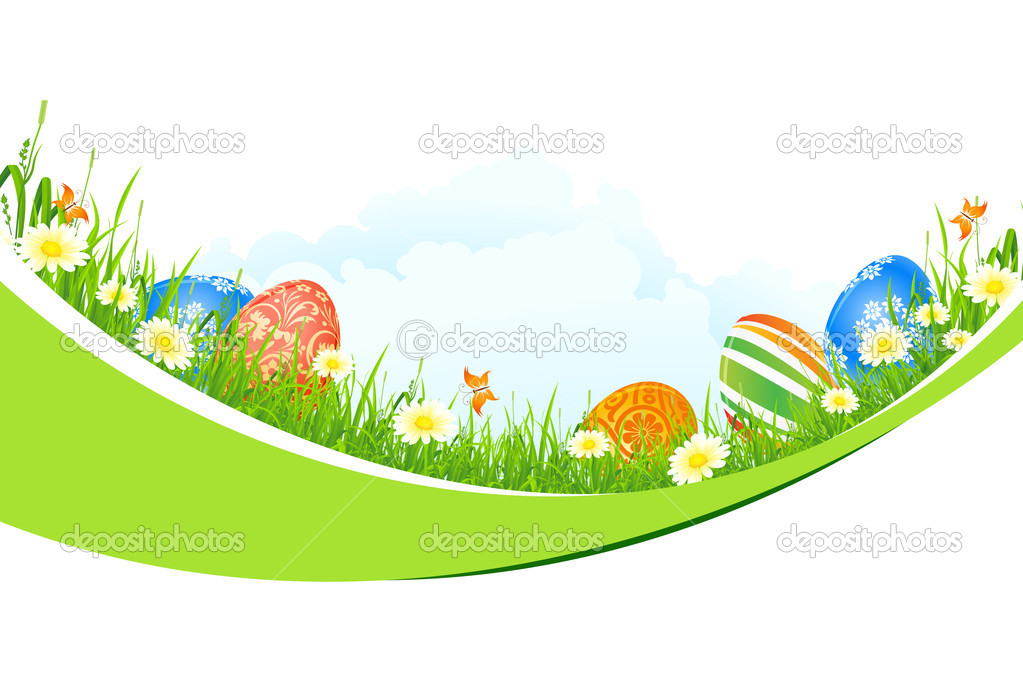 Beautiful Easter Holiday Background