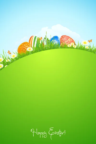 Beautiful Easter Holiday Background — Stock Vector