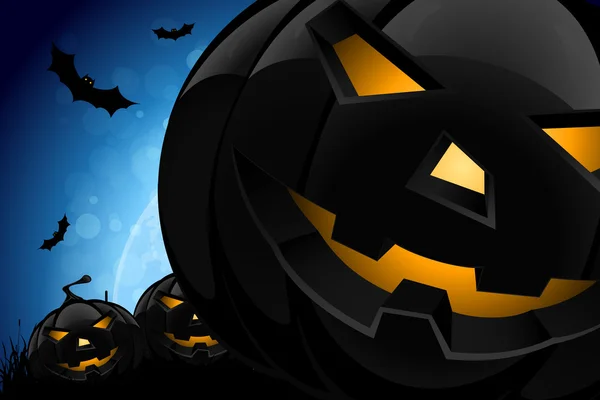 Noite de Halloween — Vetor de Stock