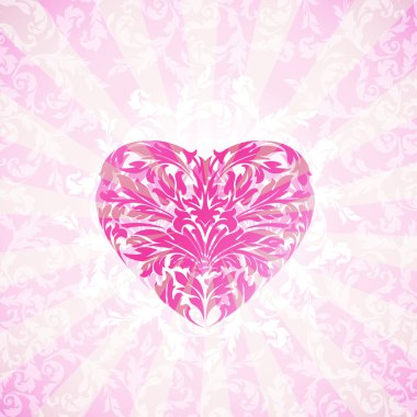 mutlu Sevgililer günü çiçek arka plan