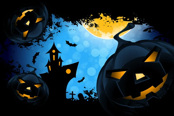 Grungy Halloween background — стоковый вектор