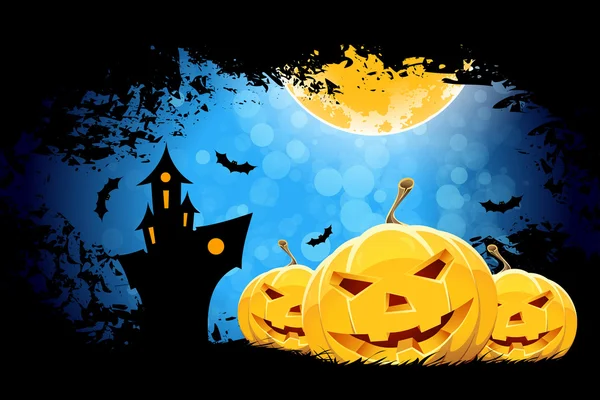 Grungy Halloween background — стоковый вектор