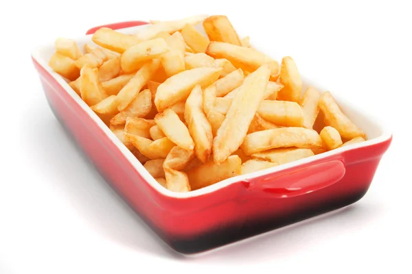 Pommes in einer Schüssel — Stockfoto