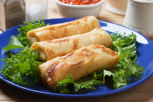 Asian egg rolls — Stock Photo, Image