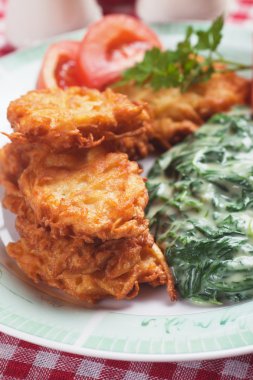 latke, patates tava keki