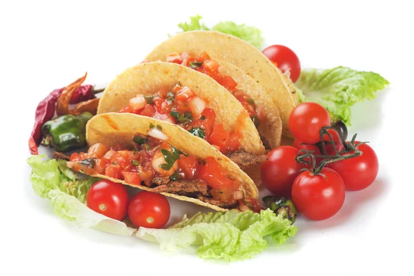 Taco schelpen — Stockfoto