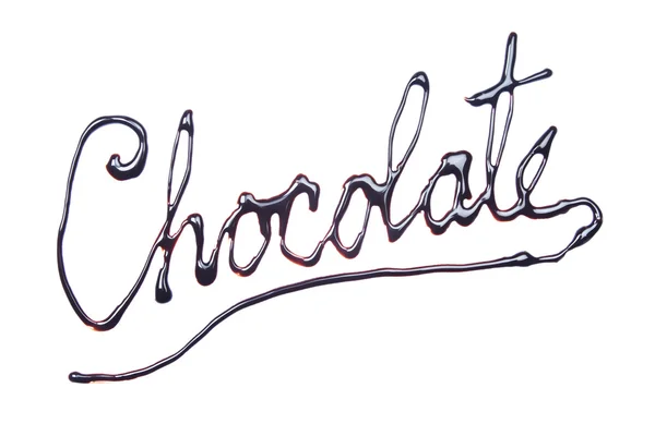 Chocolate sign — Stock Photo, Image