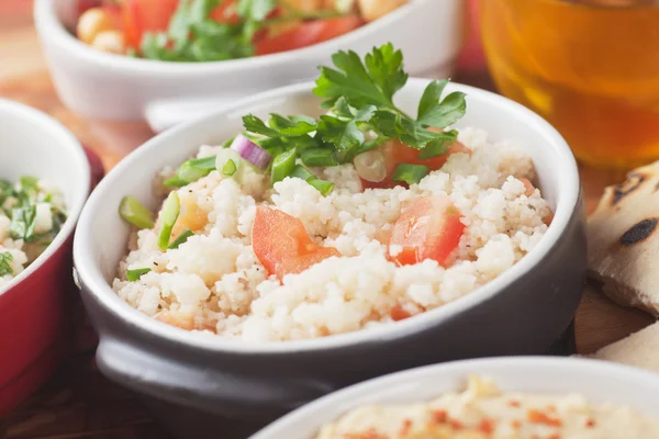 Couscous salad — Stock Photo, Image