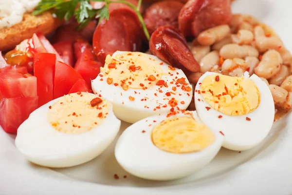 Huevos duros — Foto de Stock