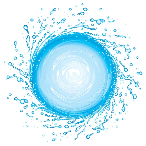 Water Splash — Stock Vector