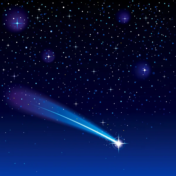 Shooting Star — Stock Vector