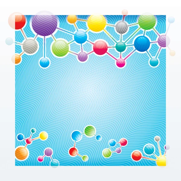 Molecules Structure — Stock Vector