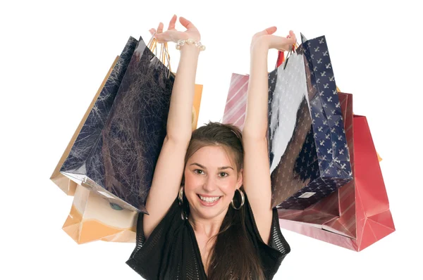 Happy shopper — Stock Photo, Image