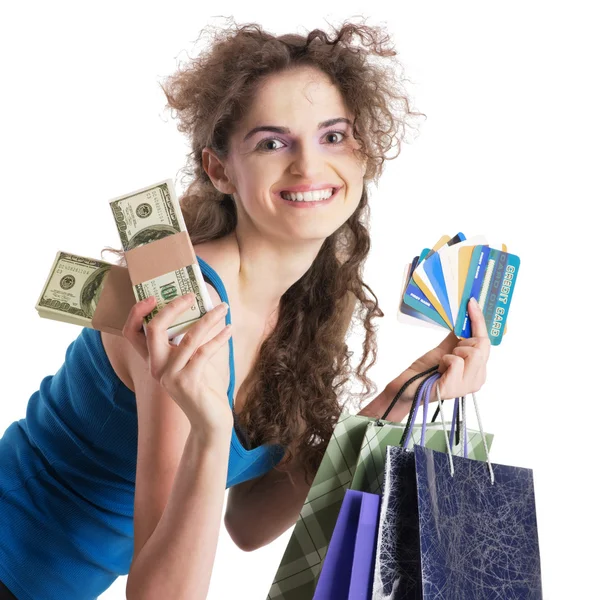 Cash or credit — Stock Photo, Image