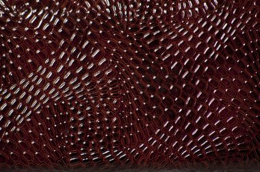 kahverengi deri dokusu