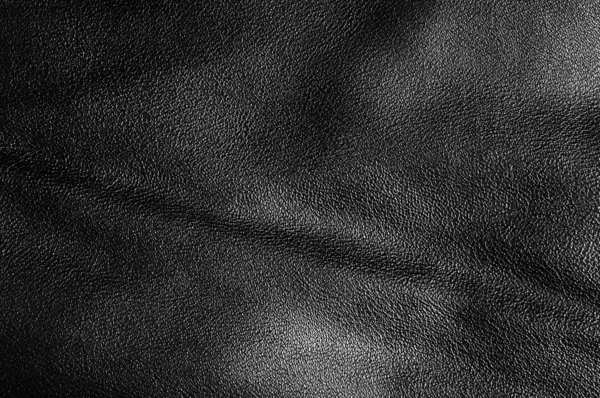 黒革の質感 — ストック写真