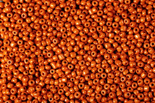 Orange beads — Stock Photo, Image