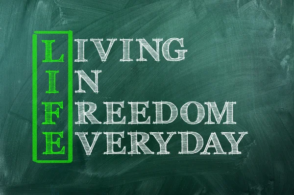Life freedom — Stock Photo, Image