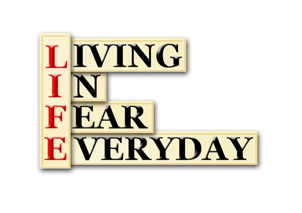 Life fear — Stock Photo, Image