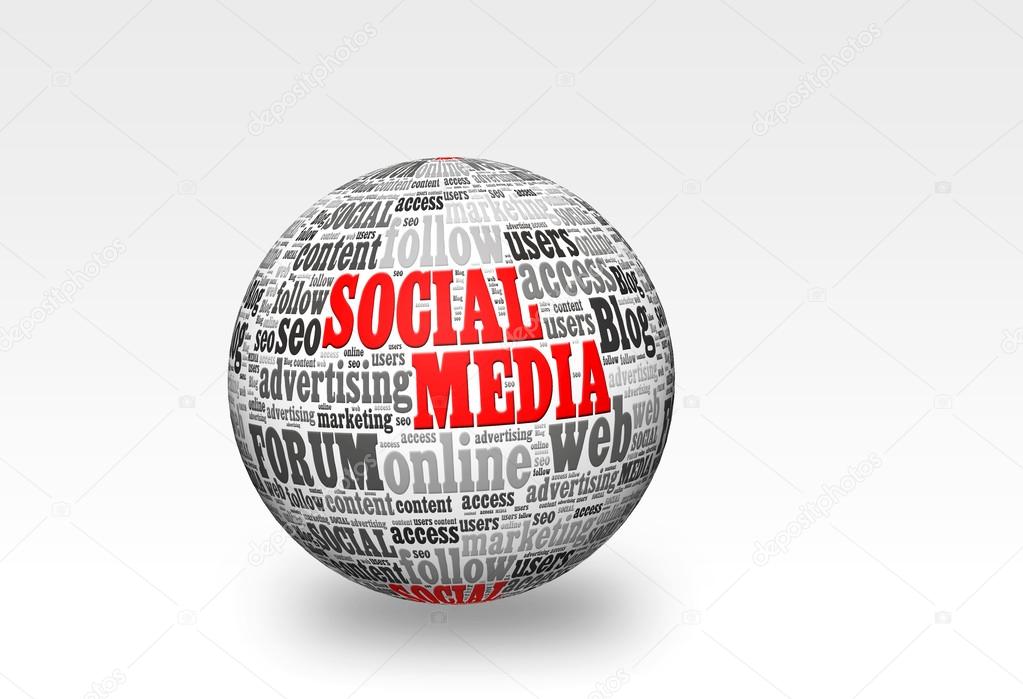 Social Media ball